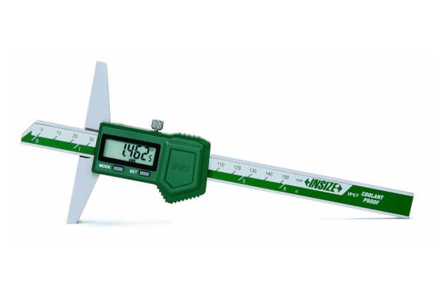 Thước đo độ sâu điện tử chống nước IP67 Insize 1149-150