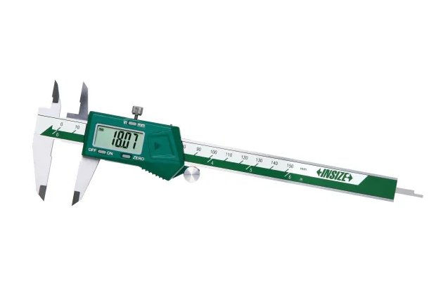 Thước kẹp điện tử với mỏ đo trên cùng chiều Insize 1184 -300A