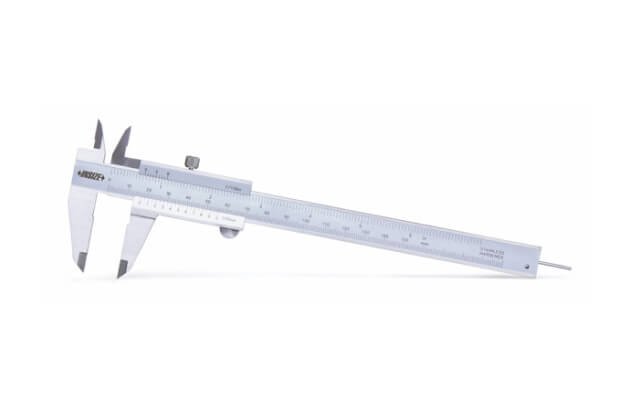 Thước kẹp cơ khí với thanh đo sâu dạng tròn Insize 1202-150