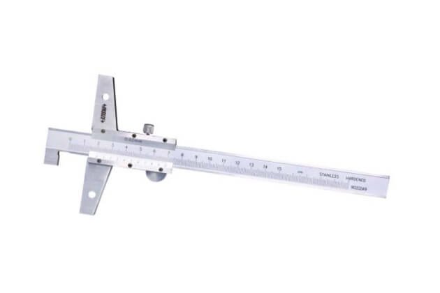 Thước đo độ sâu cơ khí loại đầu móc Insize 1248-1501
