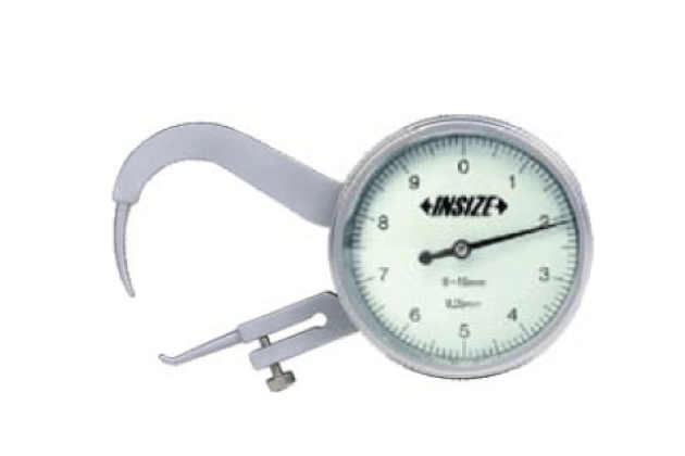 Đồng hồ đo độ dày với đầu nhọn Insize 2866-10