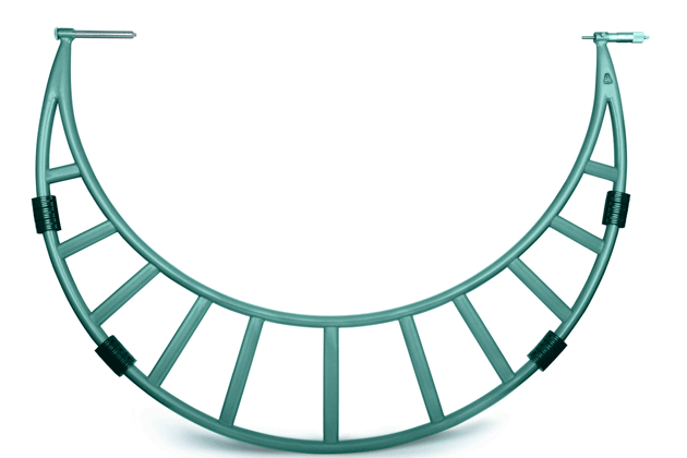 Panme cơ khí đo ngoài dải đo lớn Insize 3205-1600