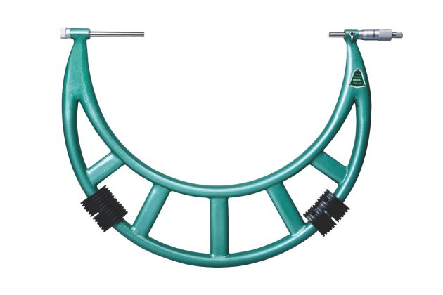 Panme cơ khí đo ngoài có thể thay đổi đầu đo Insize 3206-1000