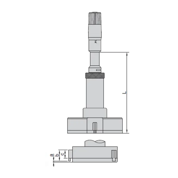 Panme cơ khí đo trong 3 điểm Insize 3227-100 - Ảnh 3