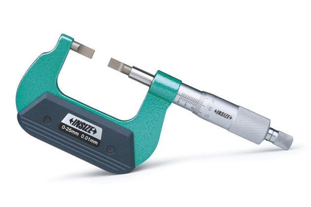 Panme cơ khí đo đường kính rãnh Insize 3232-125BA