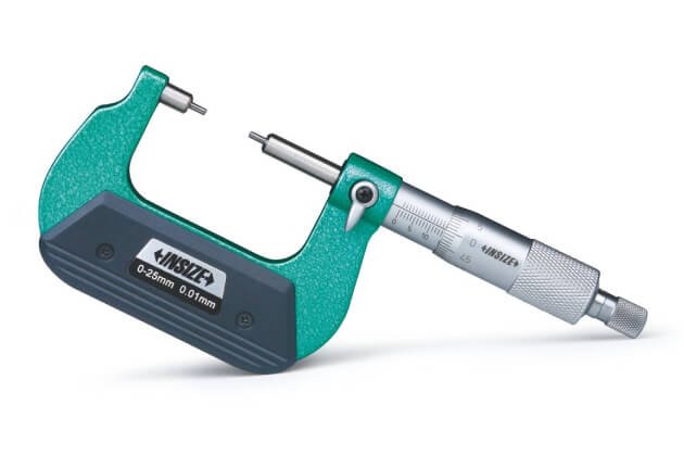 Thước panme cơ khí đo rãnh then Insize 3233-100BA