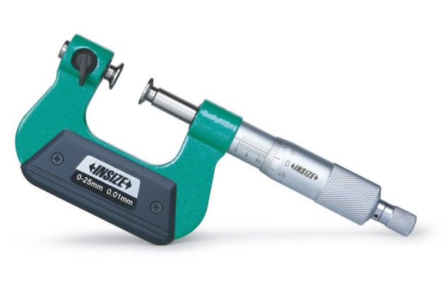 Thước panme cơ khí vạn năng trục chính không quay Insize 3280-100A