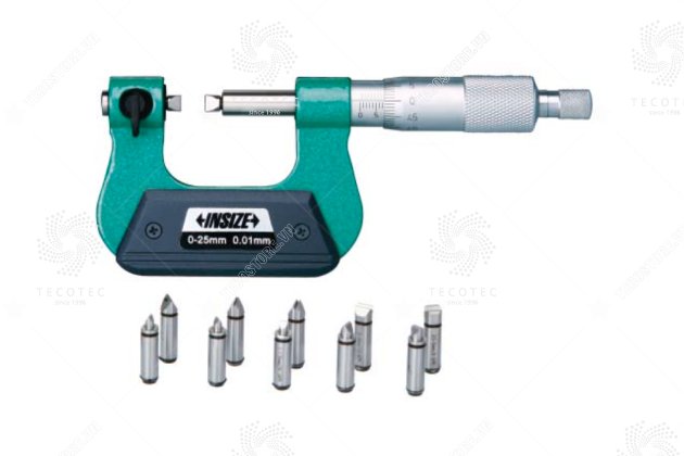 Panme cơ khí đo đường kính chân ren Insize 3281-S300