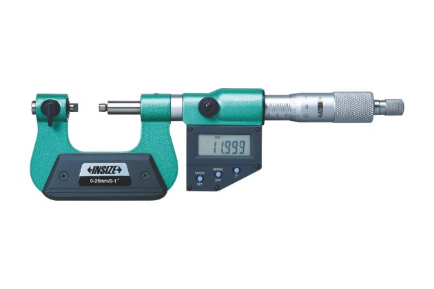 Panme điện tử đo đường kính chân ren Insize 3581-S125