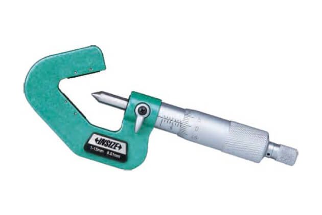 Thước panme cơ khí đầu đo chữ V Insize 3290-503A