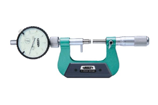 Thước panme gắn đồng hồ so Insize 3331-150A