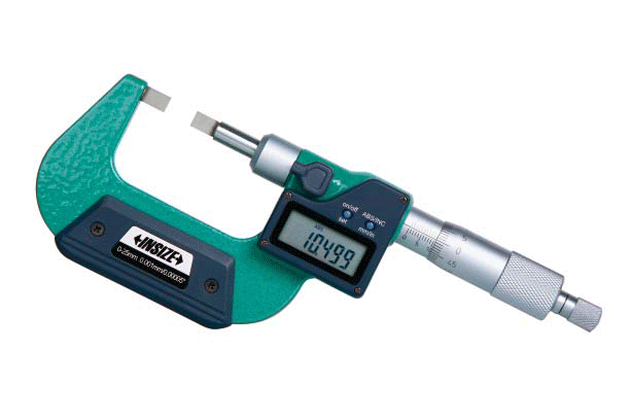 Panme điện tử đo đường kính rãnh Insize 3532-75BA