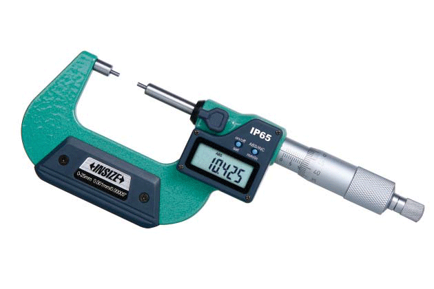 Panme đo rãnh then điện tử Insize 3533-175BA