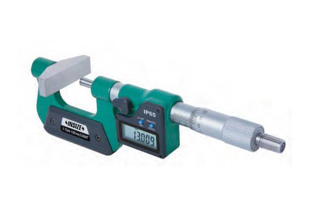 Thước panme điện tử đầu đo lớn Insize 3534-25A