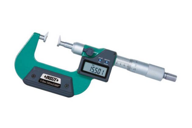 Thước panme điện tử đầu đo dạng mỏ Insize 3583-175A