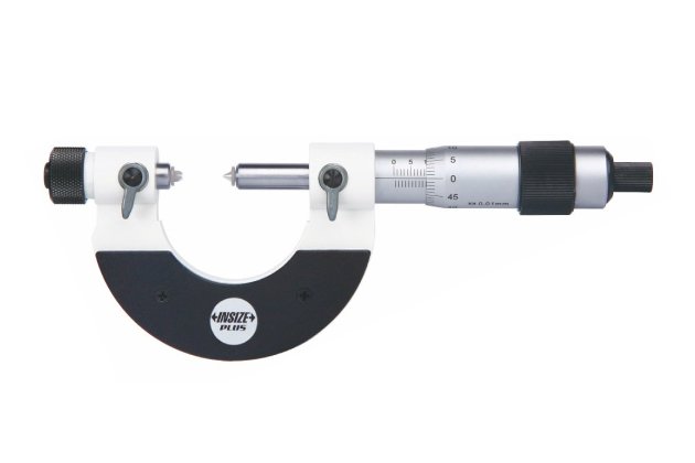 Panme mặt chỉ thị kim ren ngoài Insize 3639-50