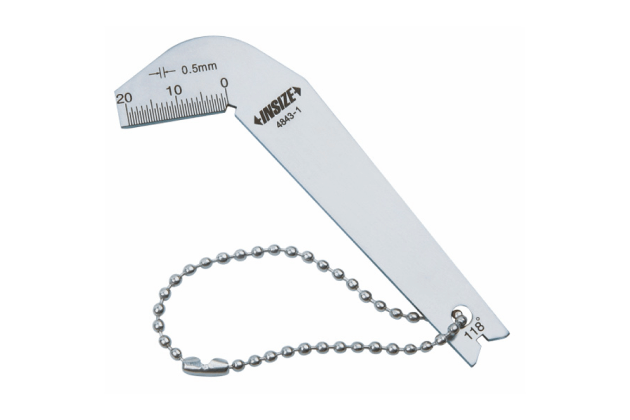 Dưỡng kiểm góc mũi khoan Insize 4843