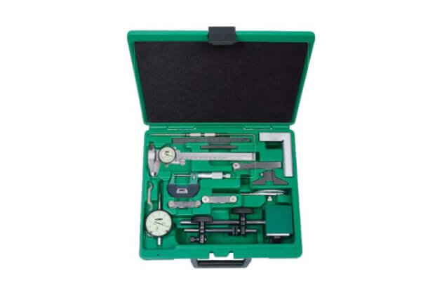 Bộ dụng cụ đo cơ khí chính xác 13 chi tiết Insize 5014