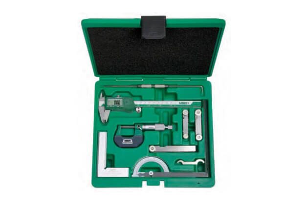 Bộ dụng cụ đo cơ khí chính xác 9 chi tiết Insize 5091