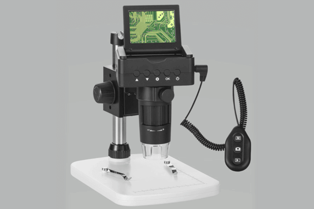 Kính hiển vi điện tử cầm tay, màn hình LCD phóng đại 80X Alfa Mirage DIM-T2.4
