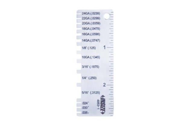 Dưỡng đo độ dày Insize 4853-1