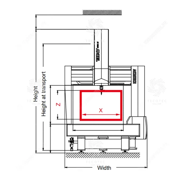 Máy đo tọa độ 3 chiều Accretech XYZAX AXCEL PH - Ảnh 6