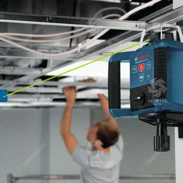 Máy cân mực laser tia xanh Bosch GRL 300 0601061703 - Ảnh 4