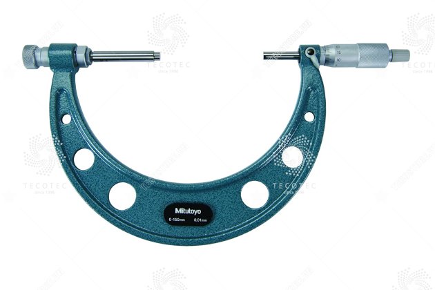 Panme cơ khí đo ngoài có thể thay đổi đầu đo Mitutoyo 104-140A