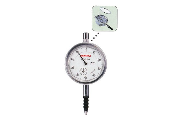 Đồng hồ so cơ khí loại tiêu chuẩn Peacock 107-SWA