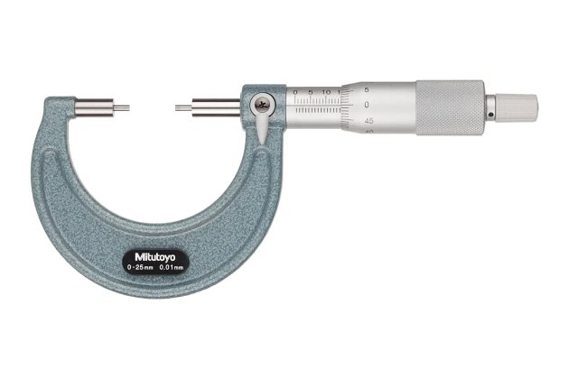 Panme đo ngoài cơ khí đầu nhỏ Mitutoyo 111-215
