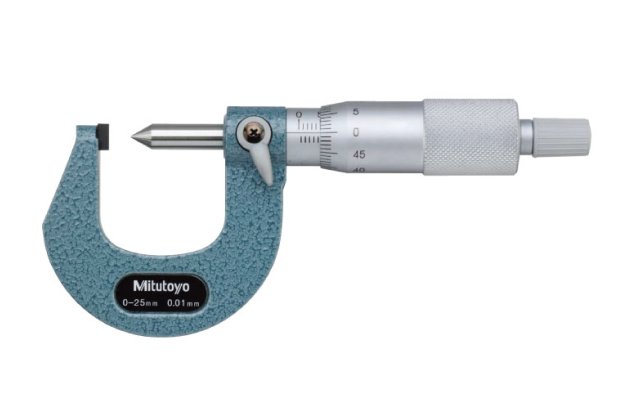 Panme đo ngoài cơ khí đầu nhọn Mitutoyo 112-401