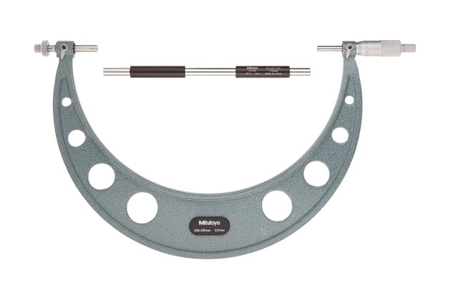 Panme đo bước răng cơ khí có thể thay đổi đầu đo Mitutoyo 124-182