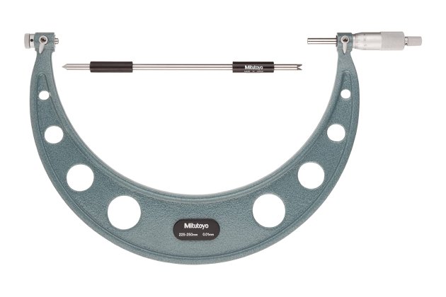 Panme cơ khí đo ren có thể thay đổi đầu đo Mitutoyo 126-136
