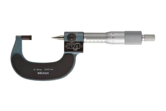 Panme đo ngoài có bộ đếm đầu nhọn Mitutoyo 142-403