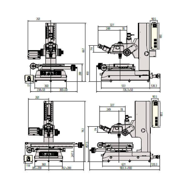 Kính hiển vi đo lường Mitutoyo Series 176 MF 176-864-10 - Ảnh 3