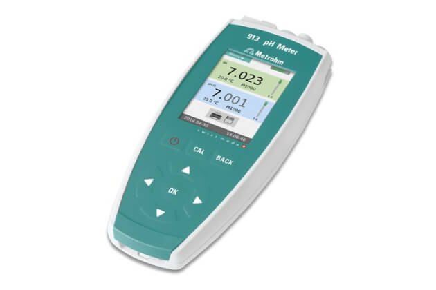 Máy đo pH/nhiệt độ/ORP cầm tay Metrohm 913