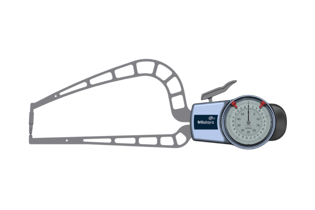 Ngàm đo kích thước ngoài loại đồng hồ Mitutoyo Series 209-917