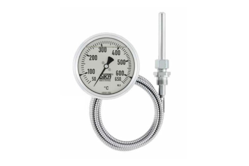 Nhiệt kế công nghiệp cho động cơ diesel có ống mao dẫn SIKA 311 WH