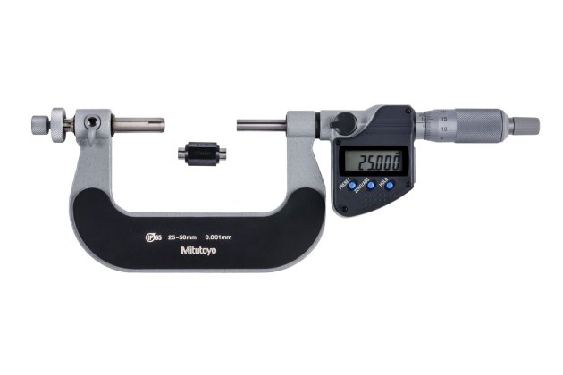 Panme đo bước răng điện tử có thể thay đổi đầu đo Mitutoyo 324-252-30