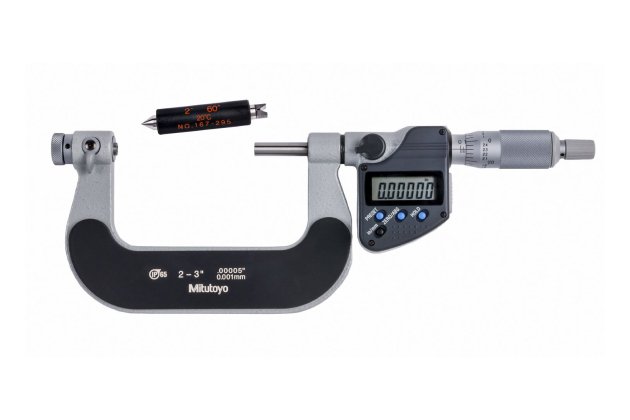 Panme điện tử đo ren có thể thay đổi đầu đo Mitutoyo 326-353-30
