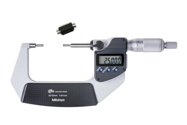 Panme đo ngoài điện tử đầu nhỏ Mitutoyo 331-252-30