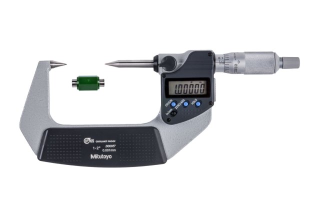 Panme đo ngoài điện tử đầu nhọn Mitutoyo 342-362-30