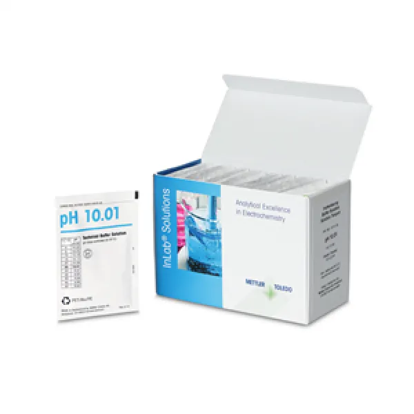Gói dung dịch pH 10.01 30x20mL Mettler Toledo 51302079 - Ảnh 2