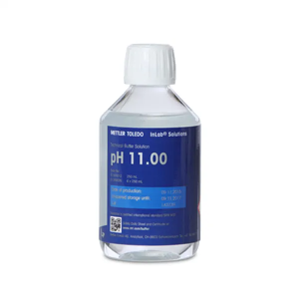 Bộ dung dịch đệm pH 11.00, 6 x 250mL Mettler Toledo 51350026 - Ảnh 2