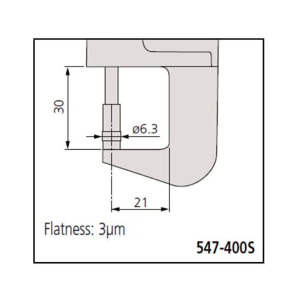 Dụng cụ đo độ dày điện tử Mitutoyo Series 547-361S - Ảnh 4