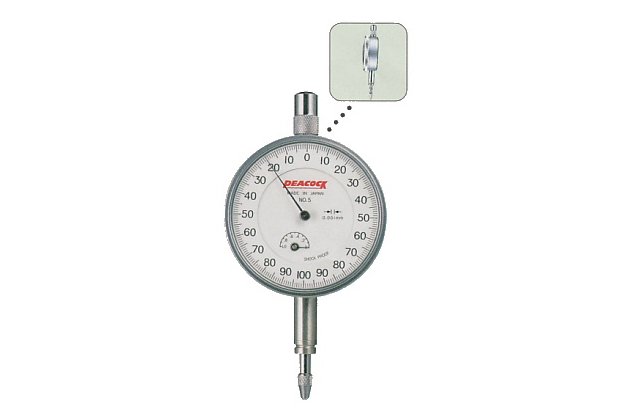 Đồng hồ so cơ khí loại tiêu chuẩn Peacock 5F