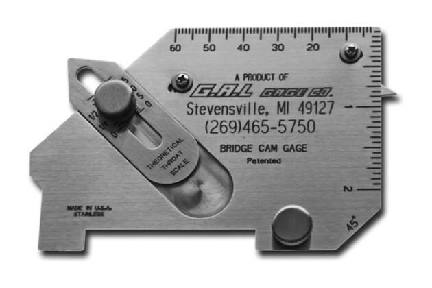 Thước đo mối hàn loại nhỏ G.A.L. Gage CAT4c