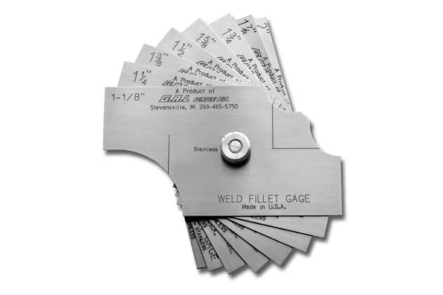 Bộ thước đo mối hàn 8 chi tiết G.A.L Gage CAT85