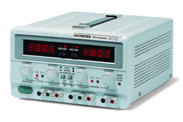 Nguồn DC tuyến tính 3 đầu ra GW Instek GPC-3060D
