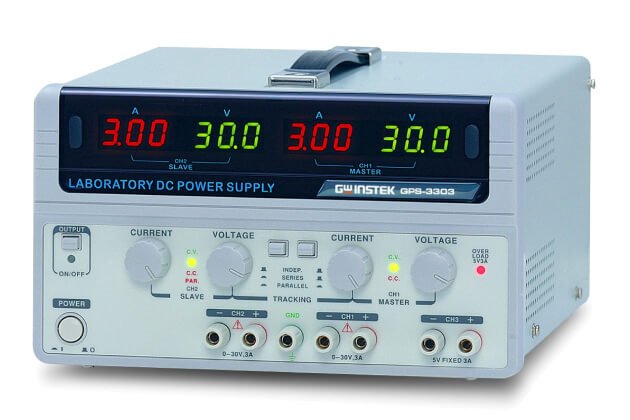 Nguồn DC tuyến tính 3 đầu ra GW Instek GPS-3303